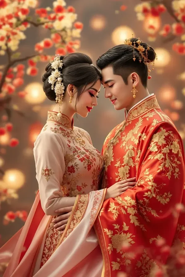 黄果AI成人《古巷花轿》封面